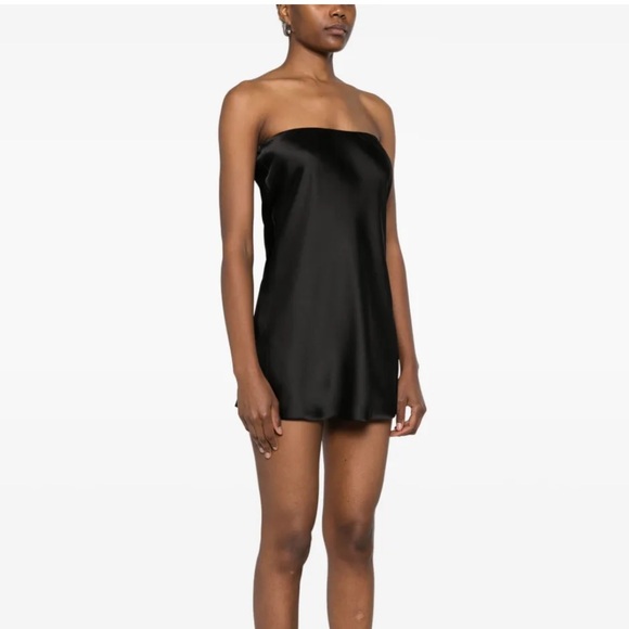 Norma Kamali Dresses & Skirts - Norma Kamali Mini Bias Strapless Dress